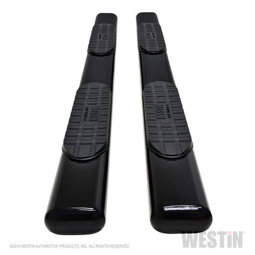 Westin PRO TRAXX 6 Oval Nerf Step Bars for Chevrolet Silverado Crew Cab 19-21 - Black