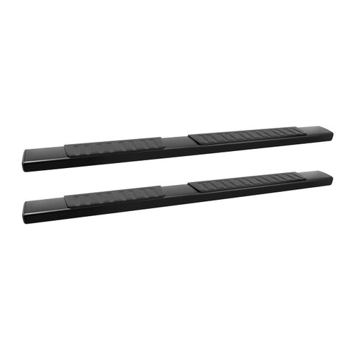 Westin R7 Nerf Step Bars for Chevy Silverado Ext/Dbl Cab 07-18 - Black