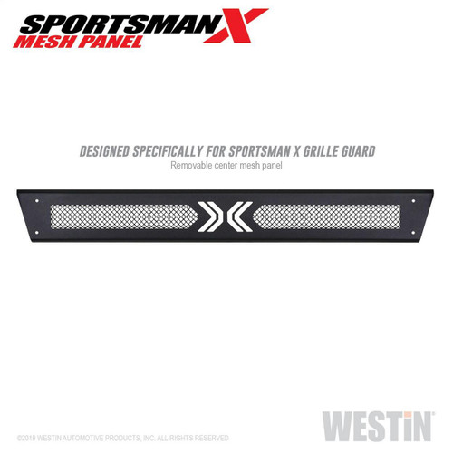 Westin Sportsman X Mesh Panel for Chevrolet/Nissan/Toyota 2005-2020 - Tex. Blk