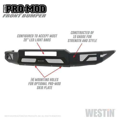 Westin Pro-Mod Front Bumper for Chevrolet Colorado 15-20