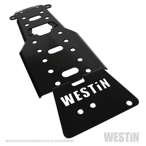 Westin/Snyper Transmission Pan Skid Plate for Jeep Wrangler 07-11 - Textured Black