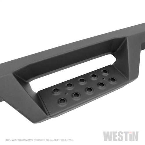 Westin/HDX Drop Nerf Step Bars for Ford F-150 SuperCab 17-18 - Textured Black