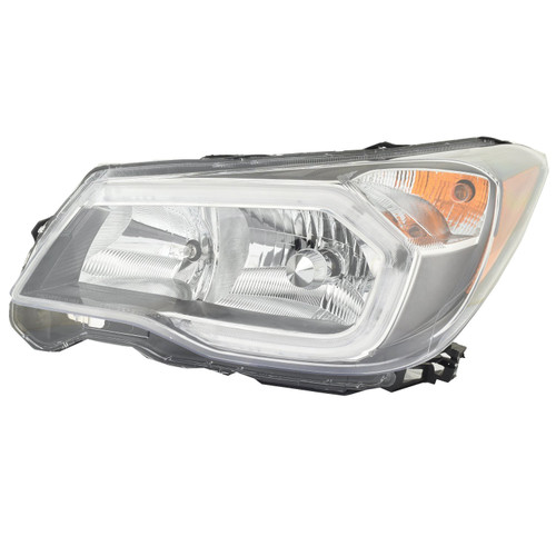 CAPA Certified Left Headlight Assembly 320-1124LMACHM7 - front view