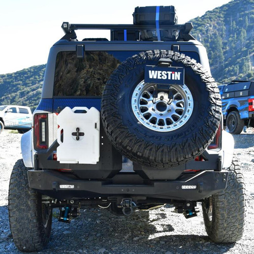 Westin XTS Rear Driver Side Swingout for Jeep Wrangler JL 18-25 - Textured Black