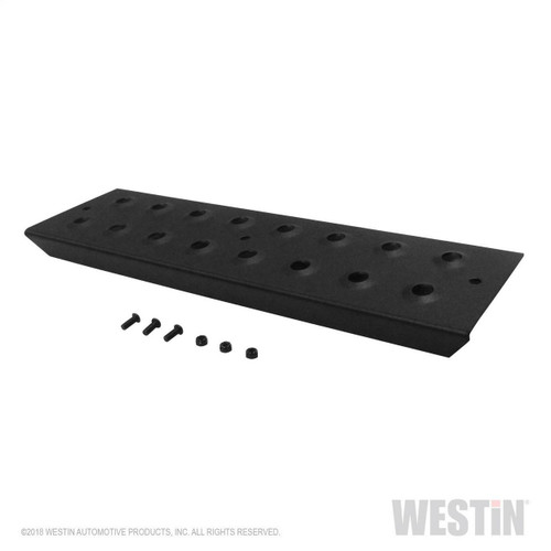 Westin Replacement Service Kit w/ 15.5in Die Stamped Step Pad - Black
