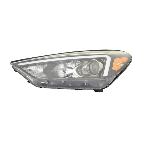 CAPA Certified Left Headlight Assembly 321-1183L-AC2 - front view