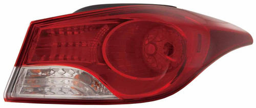 CAPA Certified Right Tail Light Assembly 321-1953R-AC - front view