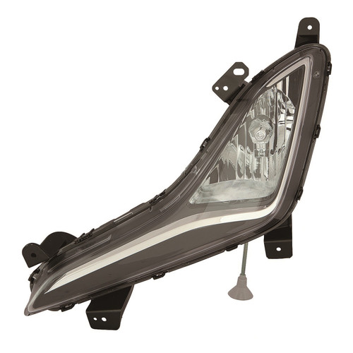 CAPA Certified Left Fog Light Assembly 321-2033L-AC - front view