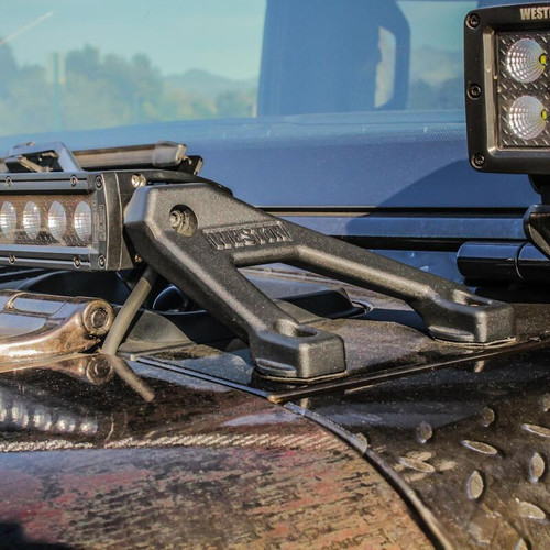 Westin LED Cowl Mount for Jeep Wrangler/Gladiator 18-20/2020 - Textured Black