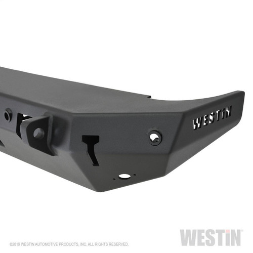 Westin WJ2 Rear Bumper w/Sensors for Jeep Gladiator 2020 - Textured Black