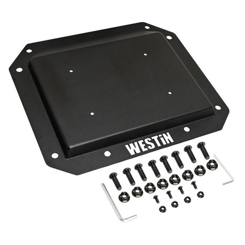 Westin Spare Tire Delete Plate for Ford Bronco (Excl. Sport) 21-25 - Tex. Blk