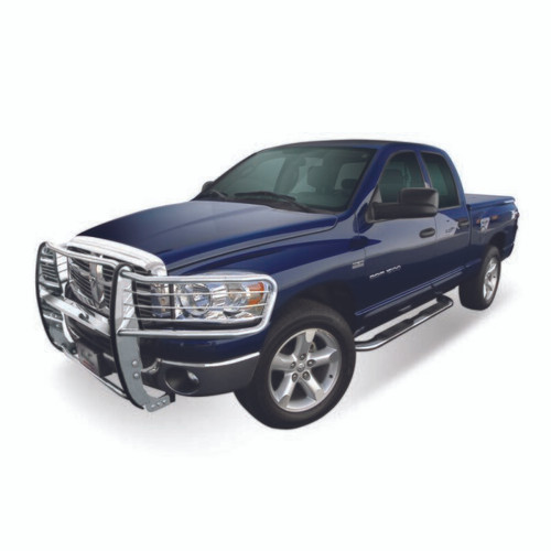 Westin Platinum 4 Oval Nerf Step Bars for Dodge Ram 1500 Quad Cab 02-08 - SS