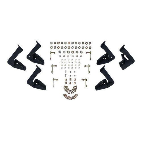 Westin HDK Stainless Drop Nerf Steps for Ford F-250/350/450/550 Crew Cab 99-16 - Tex. Blk