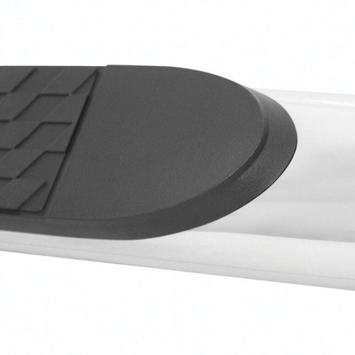 Westin Platinum 4 Oval Nerf Step Bars for Chevy Silverado 1500 Dbl Cab 14-18 - SS