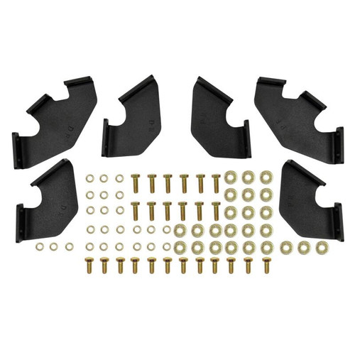 Westin HDX Stainless Drop Nerf Step Bars for Toyota Tacoma Double Cab 2024 - Tex. Blk