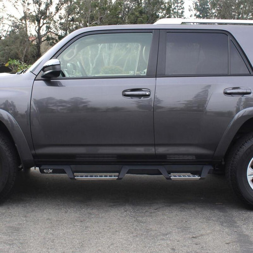 Westin HDX Stainless Drop Nerf Step Bars for Toyota 4Runner Trail (Excl. Ltd) 10-17 - Tex. Blk