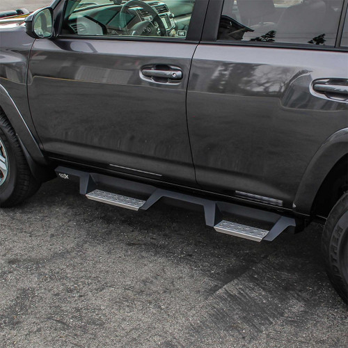 Westin HDX Stainless Drop Nerf Step Bars for Toyota 4Runner Trail (Excl. Ltd) 10-17 - Tex. Blk