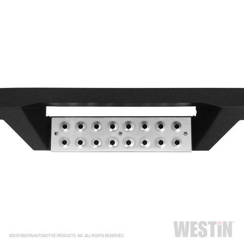 Westin HDX Stainless Drop Nerf Step Bars for Toyota Tundra CrewMax 07-21 - Tex. Blk