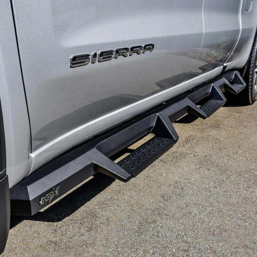 Westin HDX Drop W2W Nerf Step Bars for GM 1500 DC 6.5ft (Excl. LD/Limited) 19-20 - Tex. Blk
