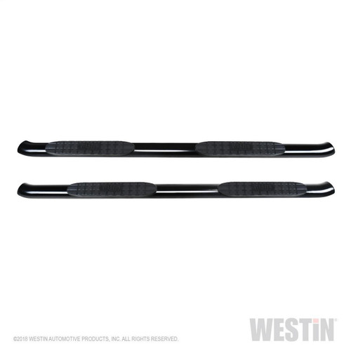 Westin PRO TRAXX 4 Oval Nerf Step Bars for Chevy Silverado/Sierra 1500 Crew 19 - Black