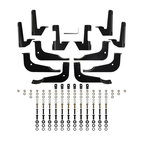 Westin PRO TRAXX 4 Oval Nerf Step Bars for Jeep Gladiator 20-22 - Black