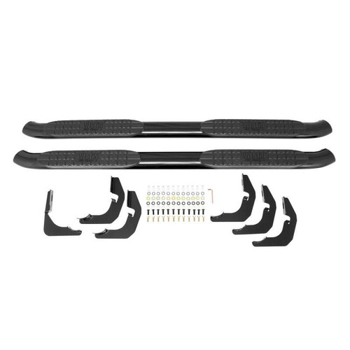 Westin PRO TRAXX 4 Oval Nerf Step Bars for Ford F-250/350/450/550 Super 99-16 - Black