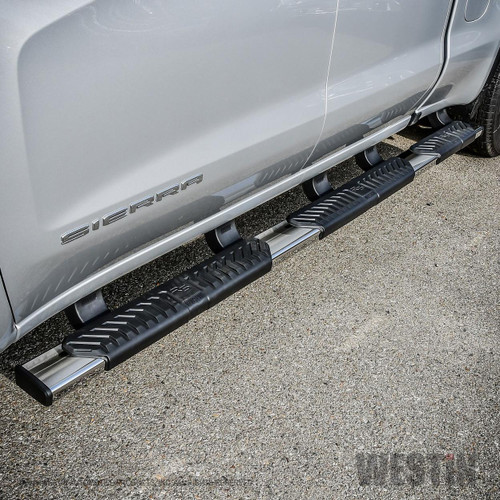 Westin R5 Modular Nerf Step Bars for Chevy Silverado/Sierra 1500 Crew (5.5ft) 2019 - SS