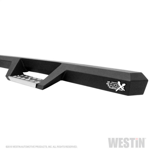 Westin HDX Stainless Drop Nerf Step Bars for Ford F-150 Supercrew 09-14 - Tex. Blk