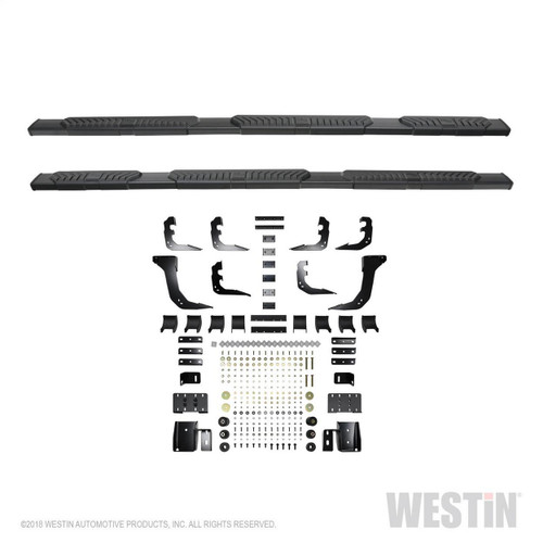 Westin R5 M-Series W2W Nerf Step Bars for Ram 1500 Crew Cab 19-21 - Black
