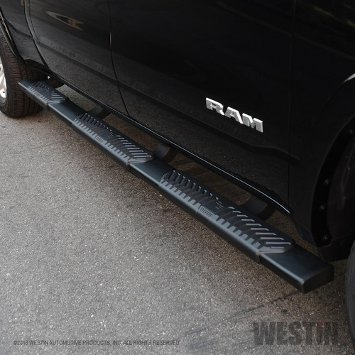 Westin R5 M-Series W2W Nerf Step Bars for Ram 1500 Crew Cab 19-21 - Black