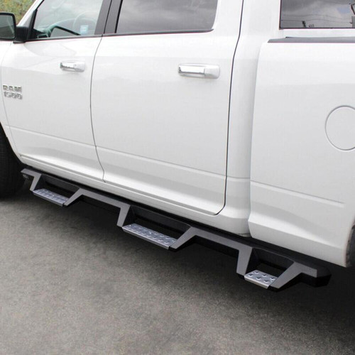 Westin HDX SS Drop W2W Nerf Step Bars for RAM 1500/2500/3500 CC 6.5ft 10-23 - Tex. Blk