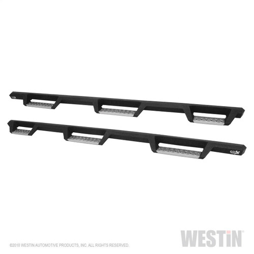 Westin HDX SS Drop W2W Nerf Step Bars for RAM 1500/2500/3500 CC 6.5ft 10-23 - Tex. Blk