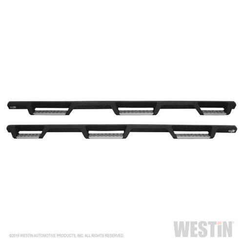 Westin HDX SS Drop W2W Nerf Step Bars for RAM 1500/2500/3500 CC 6.5ft 10-23 - Tex. Blk