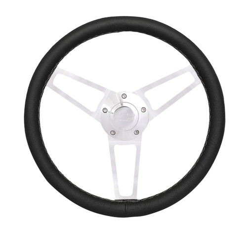 Billet Classic Series Steering Wheel and Installation Kit 1901-1 - front view