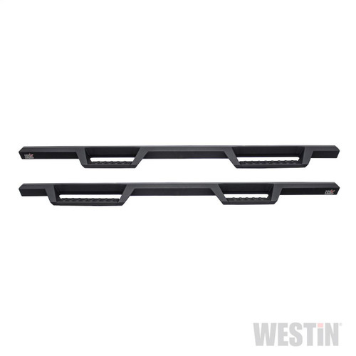 Westin/HDX Drop Nerf Step Bars for Nissan Titan XD Crew/Titan Crew 16-18 - Tex. Blk
