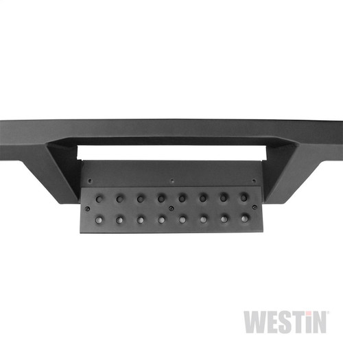 Westin/HDX Drop Nerf Step Bars for Nissan Titan XD Crew/Titan Crew 16-18 - Tex. Blk