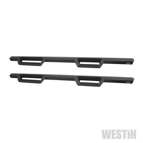 Westin/HDX Drop Nerf Step Bars for Nissan Titan XD Crew/Titan Crew 16-18 - Tex. Blk