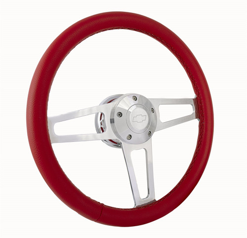 Billet T Series Steering Wheel and Installation Kit 1911R - side view
