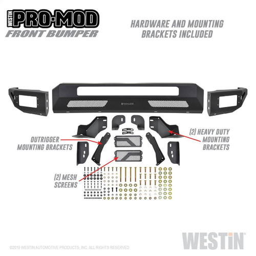 Westin Pro-Mod Front Bumper for Ford F-250/350/450/550 Super Duty 11-16