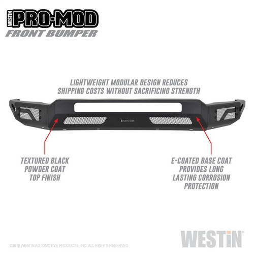 Westin Pro-Mod Front Bumper for Ford F-250/350/450/550 Super Duty 11-16