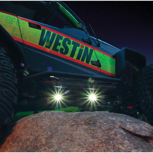 Westin LED Rock Light Kit for Jeep Wrangler JK 07-18 / JL 18-19