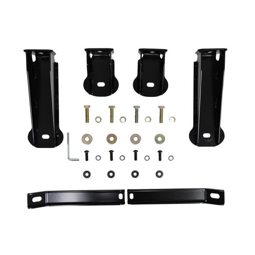 Westin Platinum 4 Oval Nerf Step Bars for Chevy/GMC Silverado/Sierra 1500 DC 19-22 - Black