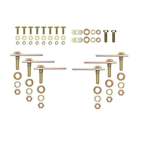 Westin Premier Oval Nerf Step Bar Mount Kit for Buick/Chevy Enclave 08-17 - Black