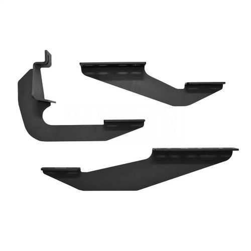 Westin Grate Steps Running Boards for Ford Transit Van 150/250/350 54in Pass - Tex. Blk