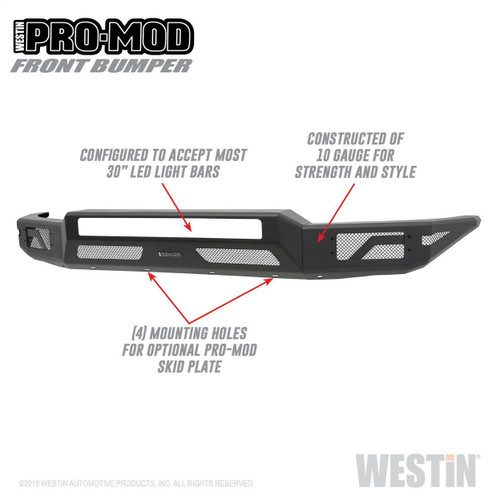Westin Pro-Mod Front Bumper for Toyota Tundra 14-21