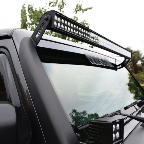 Westin Pillar LED Light Mount for Jeep Wrangler 18-19 - Black