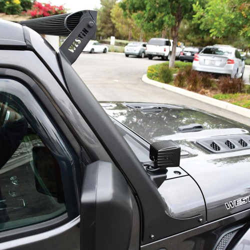 Westin Pillar LED Light Mount for Jeep Wrangler 18-19 - Black