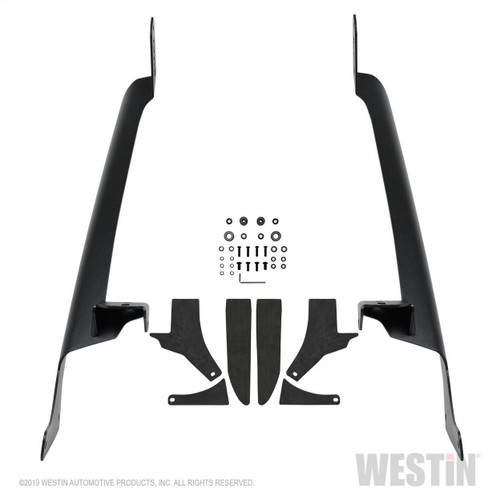 Westin Pillar LED Light Mount for Jeep Wrangler 18-19 - Black