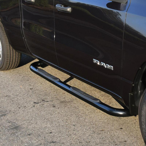 Westin E-Series 3 Nerf Step Bars for Ram 1500 Crew Cab 19-20 - Black
