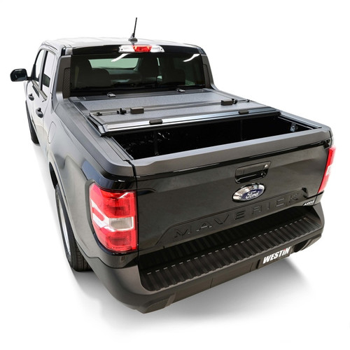 Westin Hard Tri-Fold Tonneau Cover for Ford Maverick 4ft. 6in. Bed 22-23 - Black